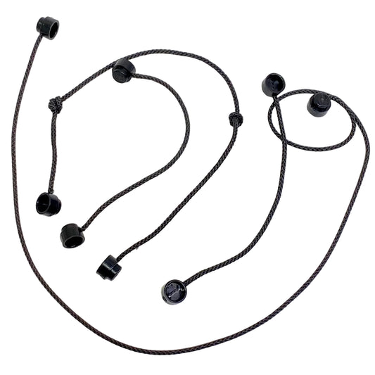 LEGO Mixed String with End Studs Black Fun Pack