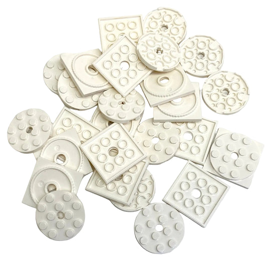 LEGO White 4x4 Turntable Fun Pack