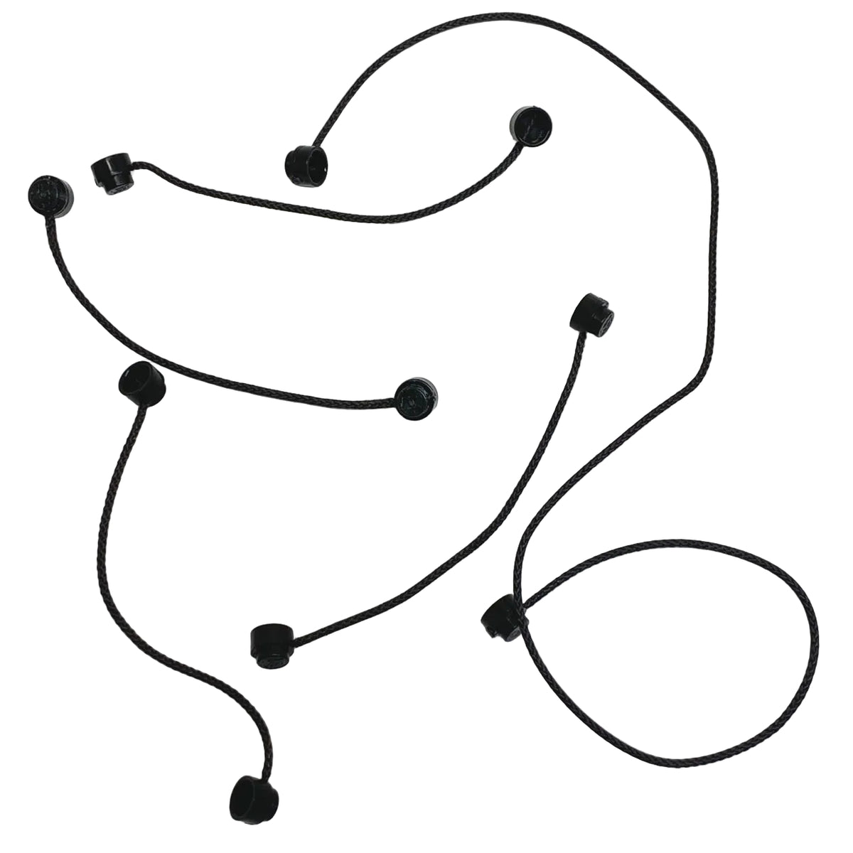 LEGO Mixed String with End Studs Black Fun Pack