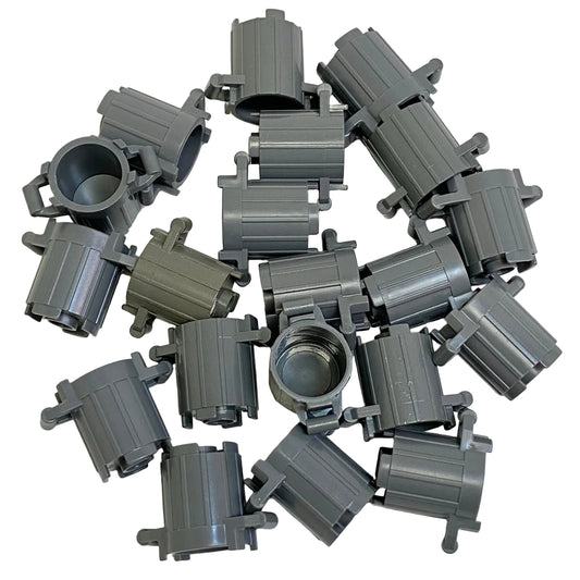 LEGO Dark Bluish Grey Rubbish Bins Pack of 20