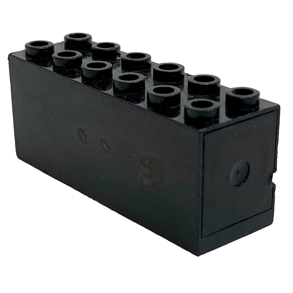 LEGO Vintage Black Weight Brick 2x6x2