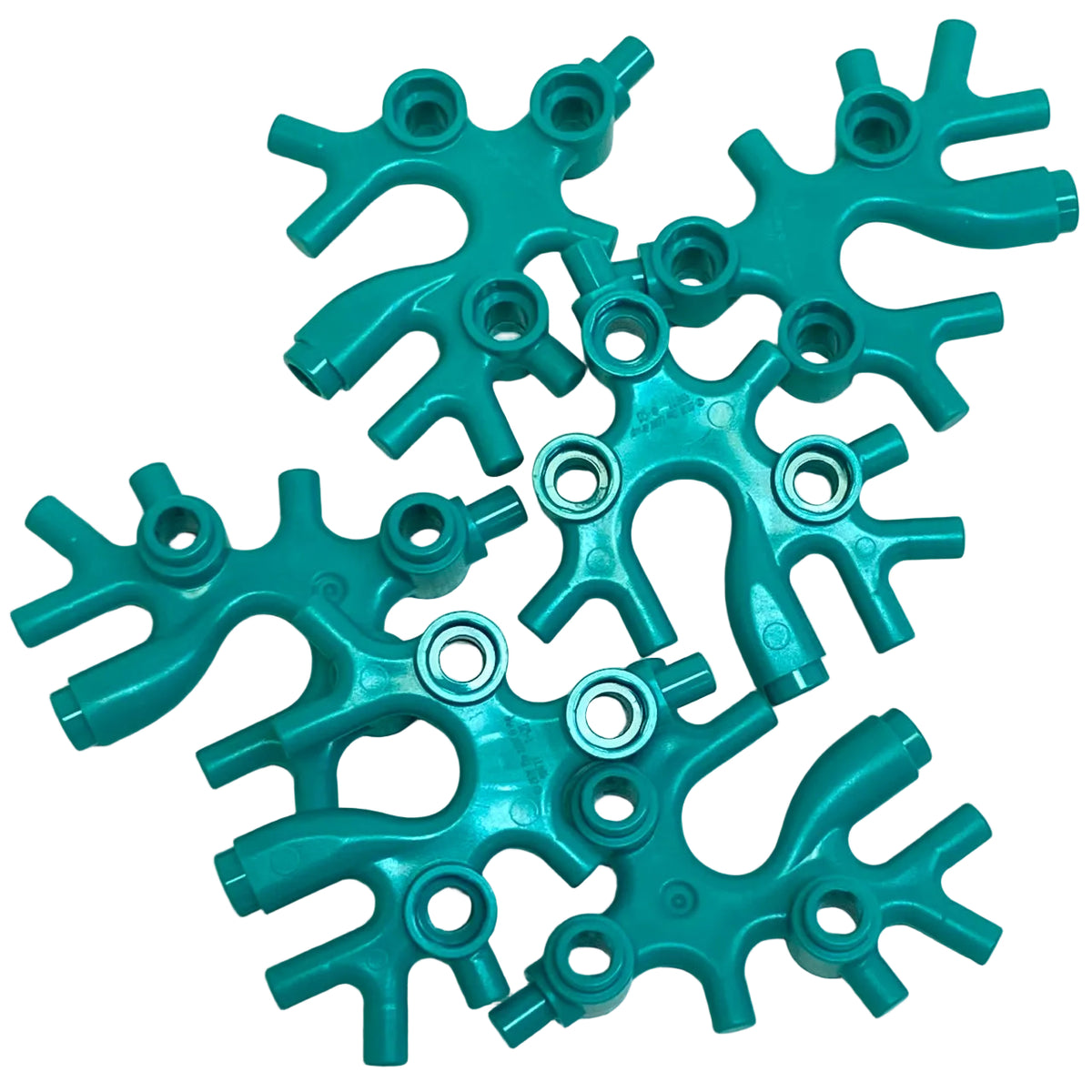 LEGO Plants Dark Turquoise Coral Fun Pack of 6