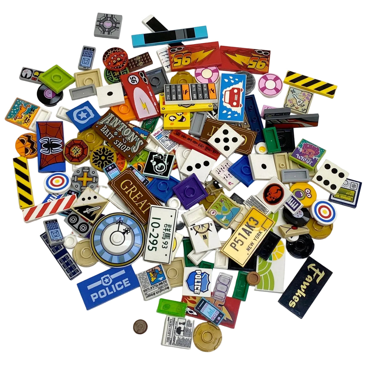 LEGO Printed Tiles Mixed Fun Pack