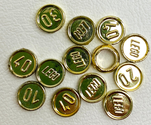 LEGO Chrome Gold Ring and Coins Fun Pack