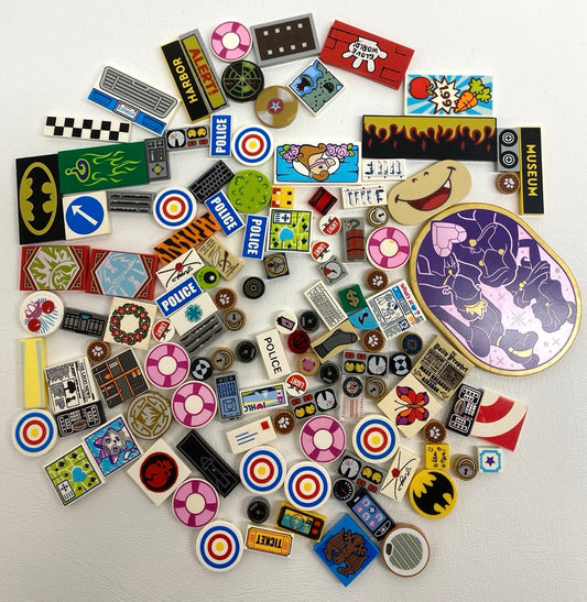 LEGO Printed Tiles Mixed Fun Pack