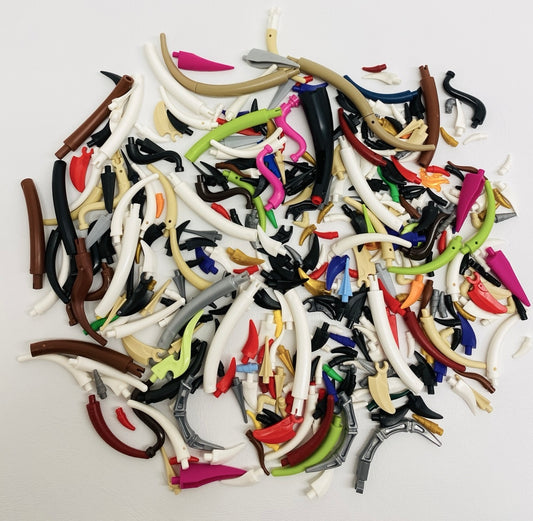 LEGO Animal Claws / Horns / Tails / Teeth Mixed Pack