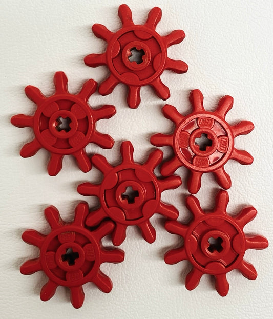LEGO Technic Gears Fun Pack Red 9 Tooth Pack of 6