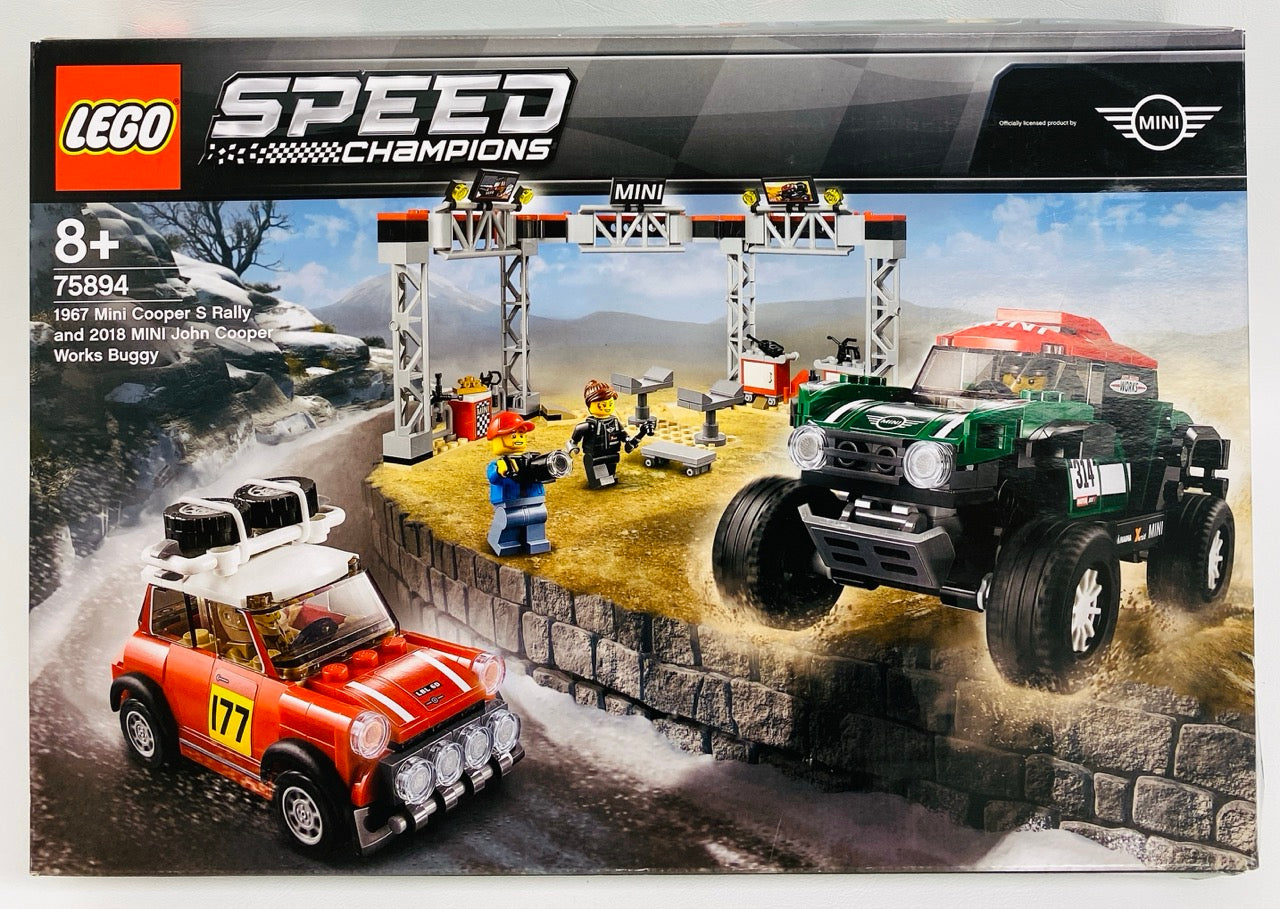 LEGO Speed Champions Mini Cooper Set #75894 As Pictured