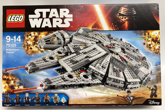 LEGO Star Wars Millennium Falcon Set #75105 As Pictured