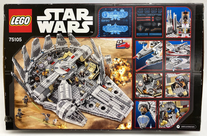 LEGO Star Wars Millennium Falcon Set #75105 As Pictured