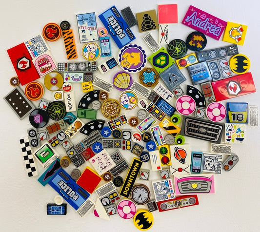 LEGO Printed Tiles Mixed Fun Pack