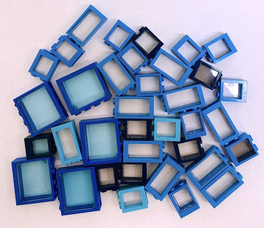 LEGO Window Fun Pack Shades of Blue