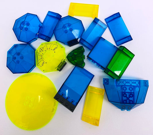 LEGO Trans Windscreen Fun Pack Mixed Colours Space Aquazone Insectoids