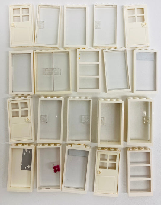 LEGO Door and Window Fun Pack White Frames