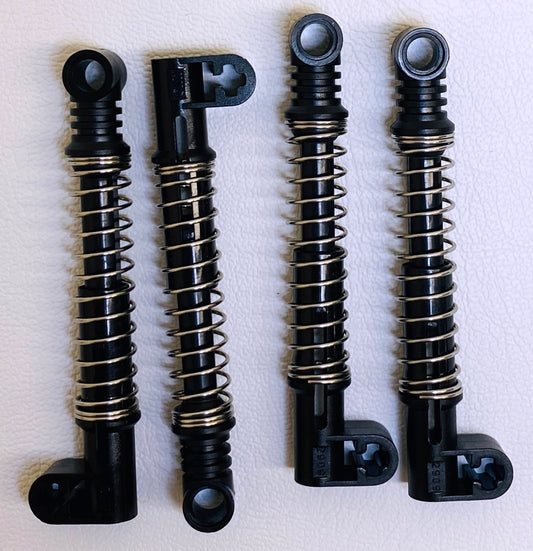 LEGO Technic Shock Absorber 9.5L Pack of 4 Black