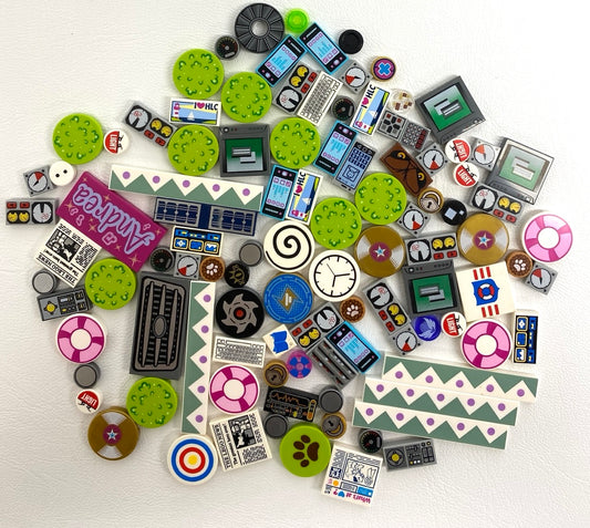 LEGO Printed Tiles Mixed Fun Pack