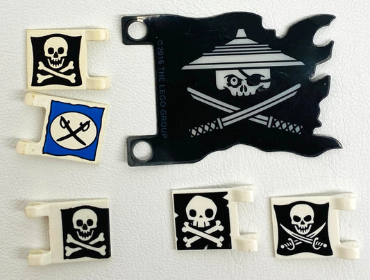 LEGO Flags Fun Pack Mixed Types Pirates / Ninjago / Western