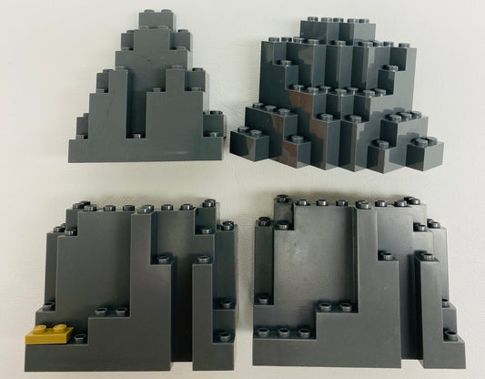 LEGO Dark Bluish Grey Rock Panels Fun Pack