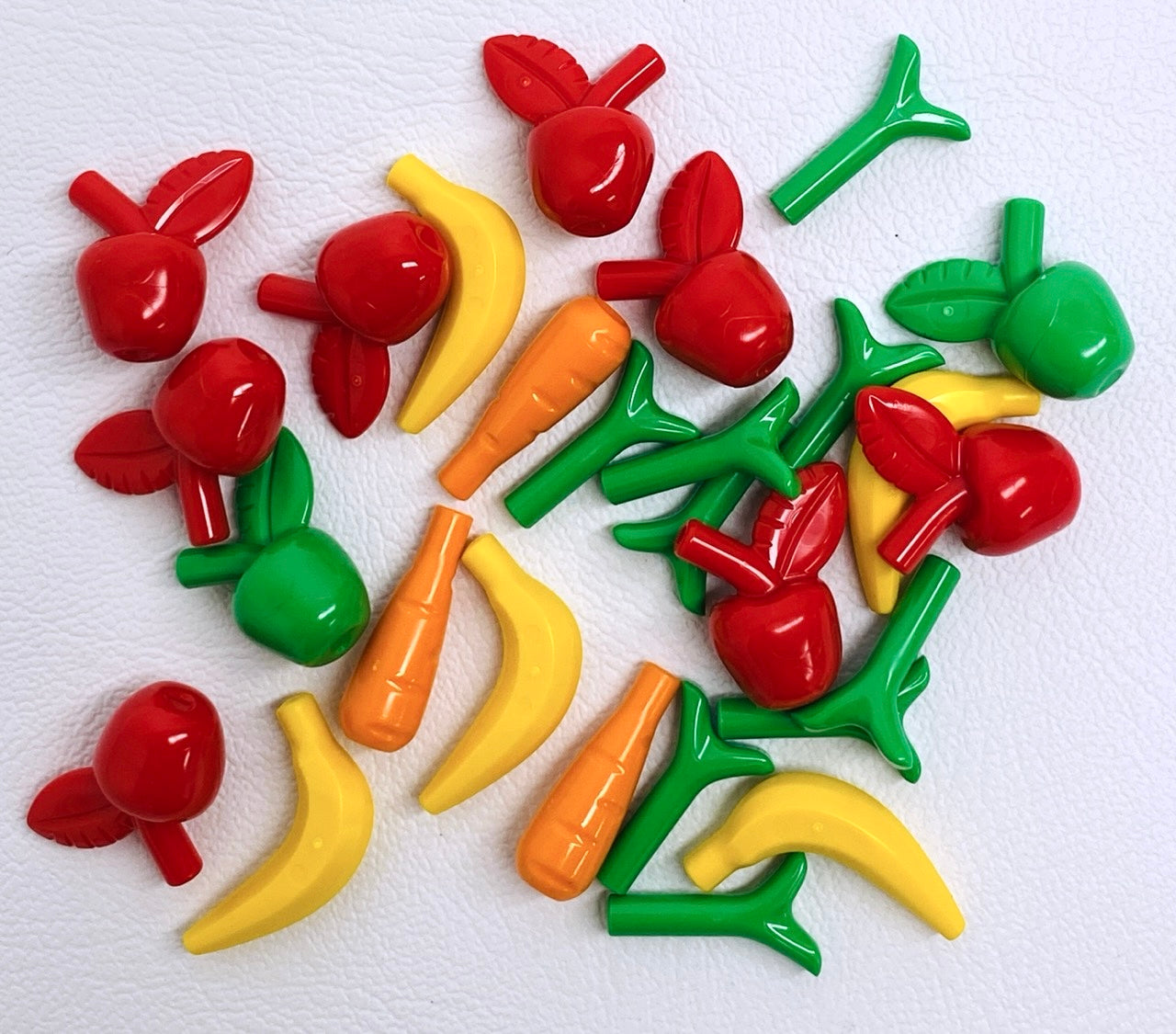 LEGO Fruit and Veg Fun Pack Mixed Pieces Apples Bananas Carrots
