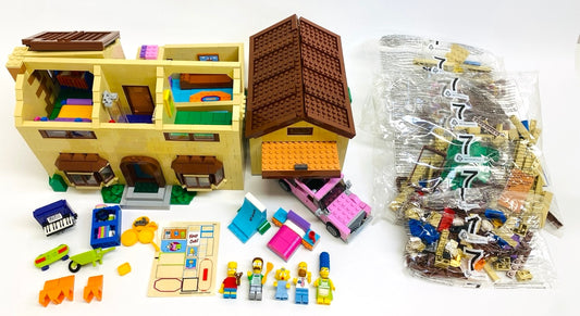 LEGO Simpsons House Set #71006 As Pictured