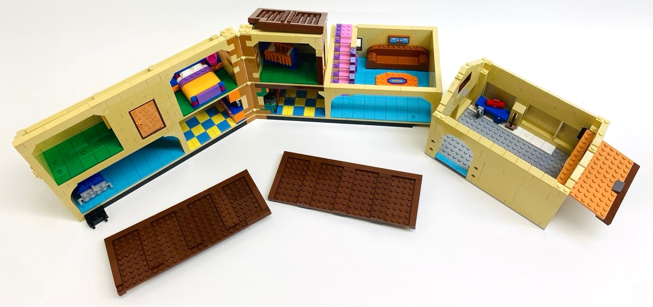 LEGO Simpsons House Set #71006 As Pictured