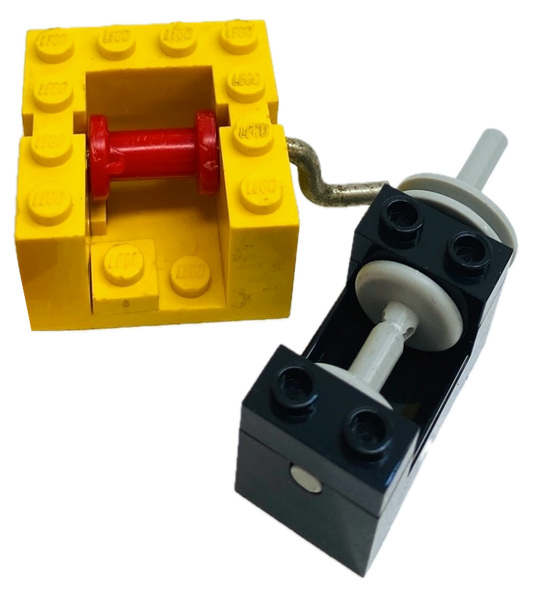 LEGO Vintage Winch Fun Pack Black / Yellow