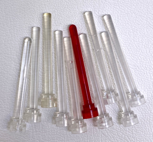 LEGO Antenna 4H Fun Pack Mixed Trans Clear and Trans Red