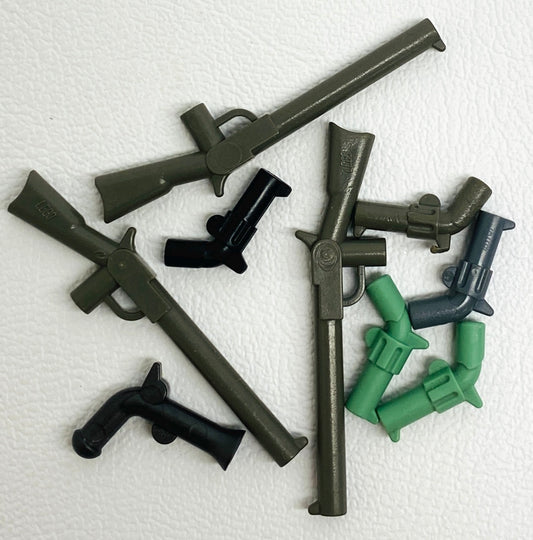 LEGO Western Guns Fun Pack Mixed Colours Rifles and Pistols
