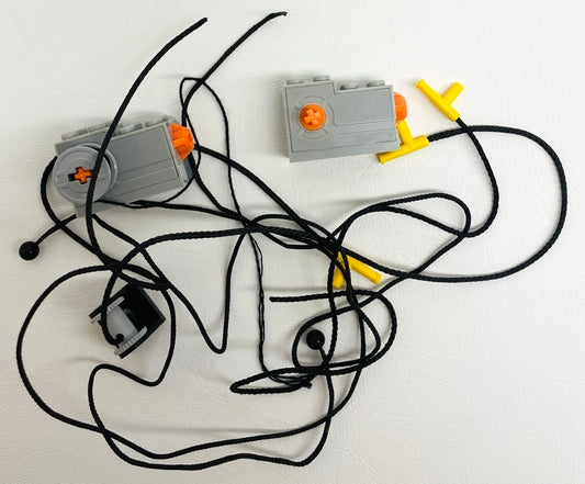 LEGO Winch Fun Pack - Windup / Clockwork Motors and Mixed String
