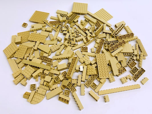 LEGO Tan Fun Pack Mixed Pieces Bricks Slopes Plates and More