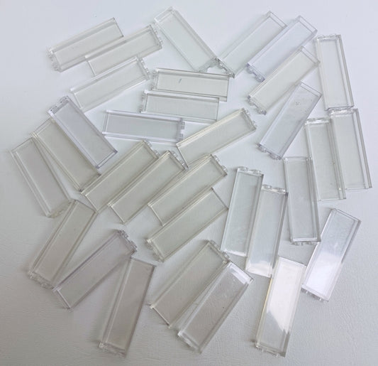 LEGO Trans Clear Brick 1x2x5 Pack of Approx 30