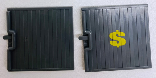 LEGO Trains Dark Bluish Grey Sliding Doors Pack of 2