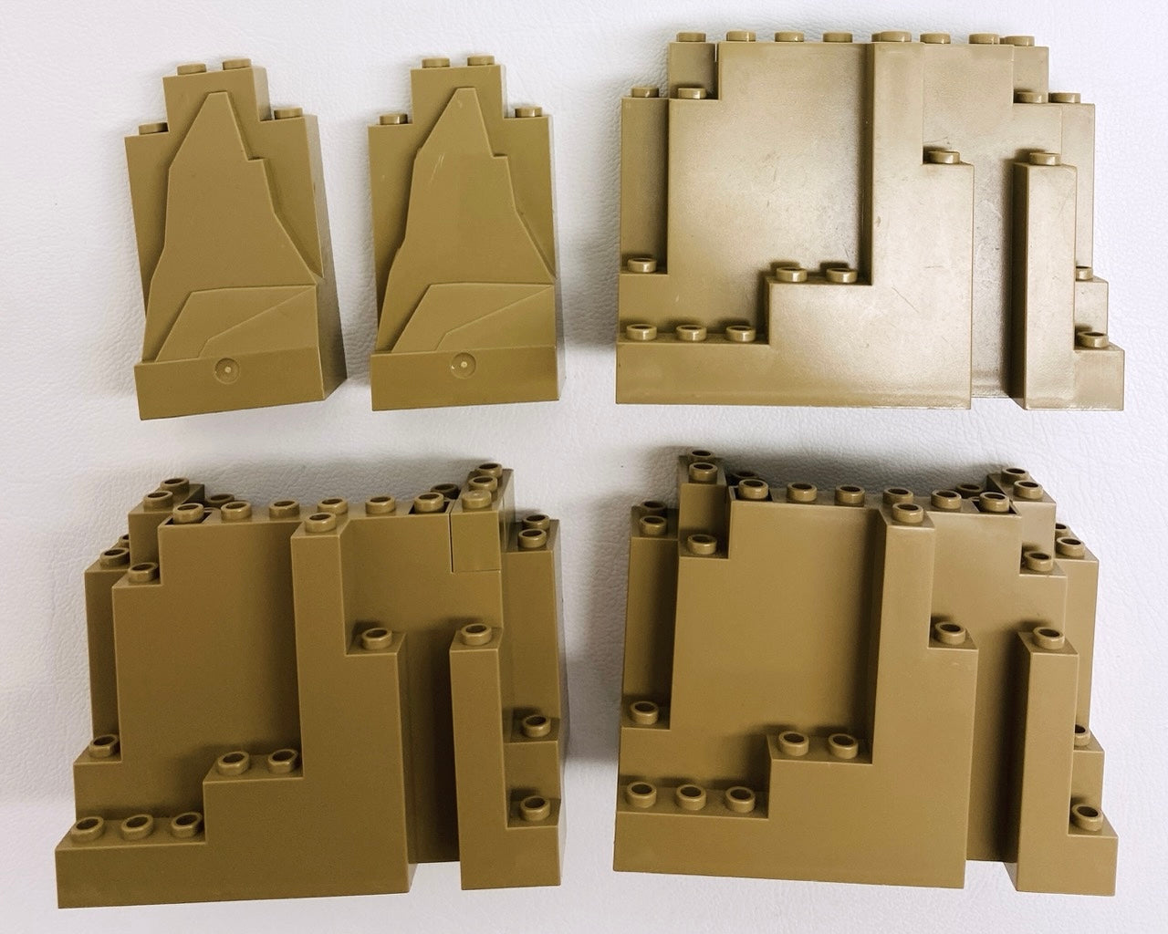 LEGO Dark Tan Rock Panels Fun Pack