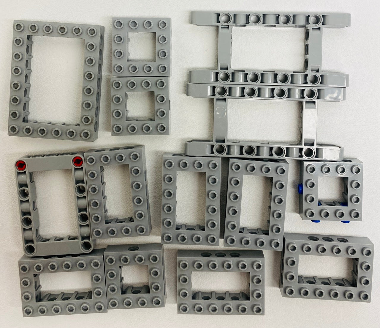 LEGO Technic Light Bluish Grey Open Brick Fun Pack Mixed Types