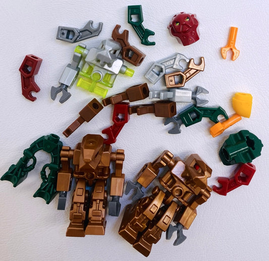 LEGO Minifigure Robot Pieces Fun Pack Exo-Force Bionicle Hero Factory