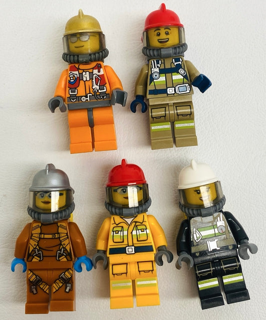 LEGO Minifigure Fun Pack City Firefighters with Breathing Apparatus