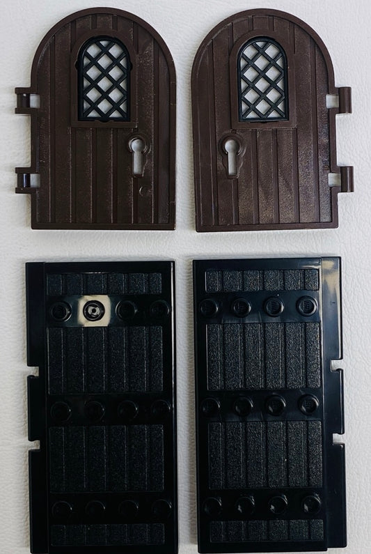 LEGO Castle Door Fun Pack Dark Brown / Black