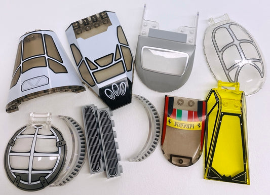LEGO Canopy Cockpit Windscreen Fun Pack Mixed Pieces Space Star Wars Speed Champions