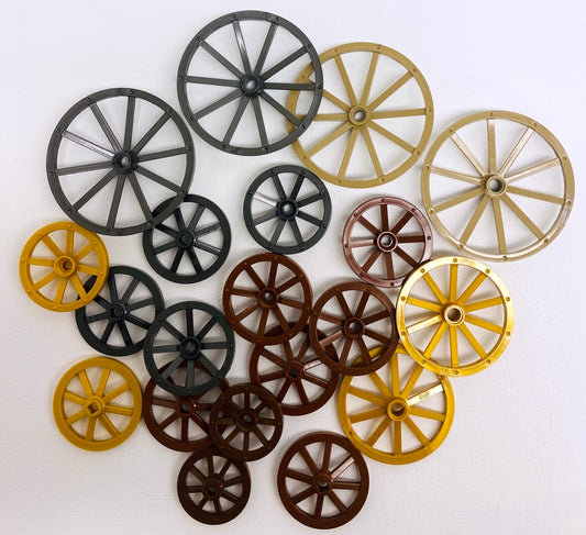 LEGO Cart / Carriage / Wagon Wheels Fun Pack Mixed Colours