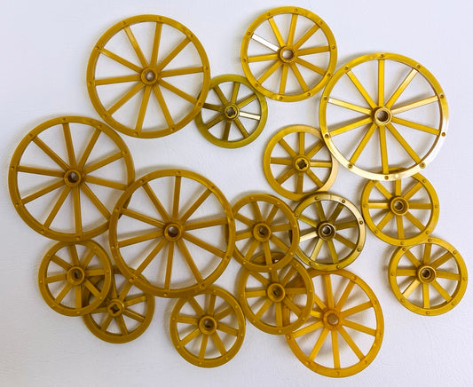 LEGO Cart / Carriage / Wagon Wheels Fun Pack Pearl Gold
