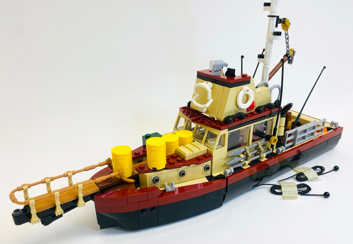 LEGO Orca Boat from Jaws Set - As Pictured