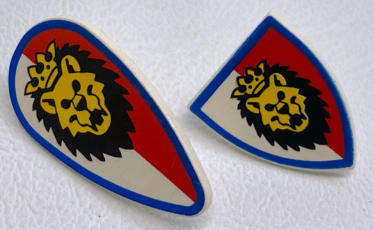 LEGO Castle Shields Fun Pack of 2 Lion Pattern