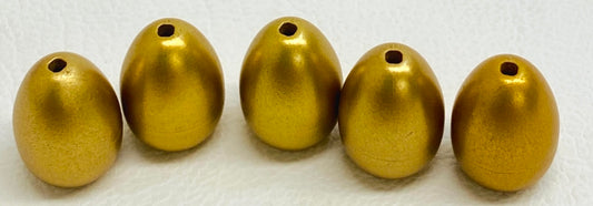 LEGO Eggs Pack of 5 Metallic Gold