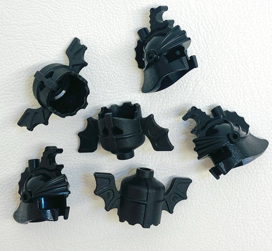 LEGO Castle Black Minifigure Helmets Fun Pack