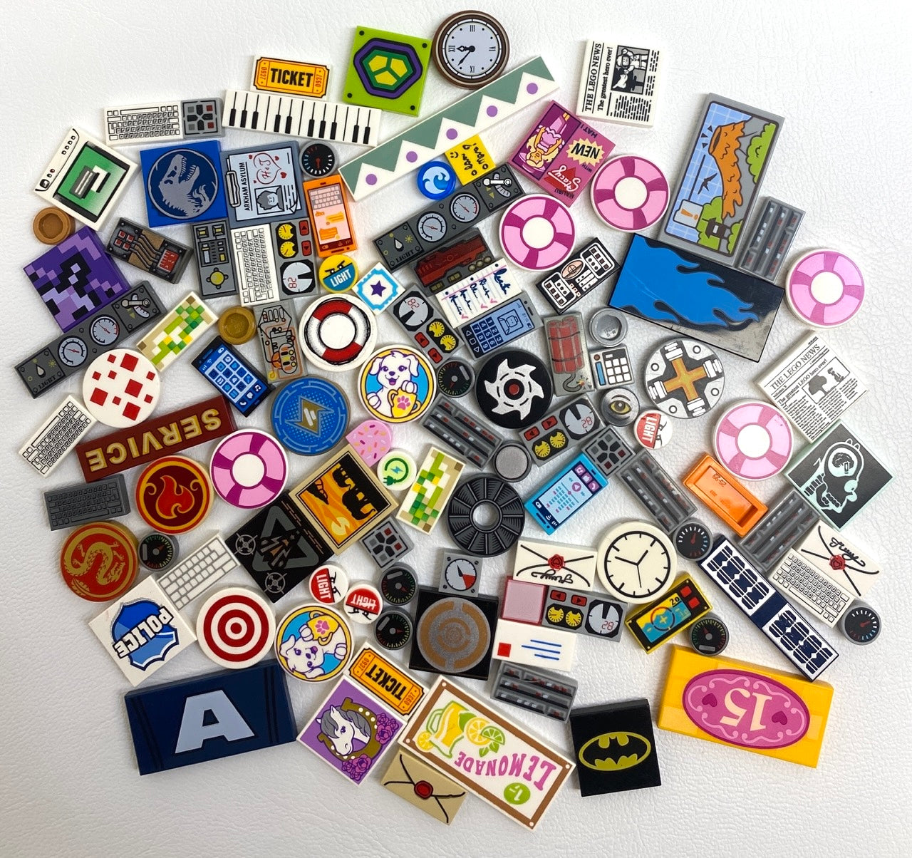 LEGO Printed Tiles Mixed Fun Pack