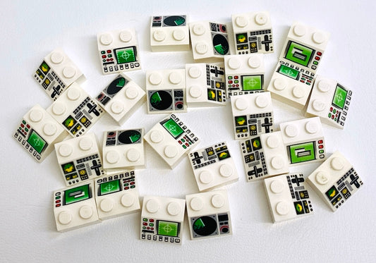 LEGO Printed Slopes Fun Pack Displays Computer Screens Space City