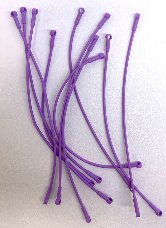 LEGO Zipline Fun Pack Hose Flexible 22L Pack of 10 Medium Lavender