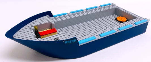 LEGO City Arctic Explorer Ship Hull 50X20X7 Dark Blue