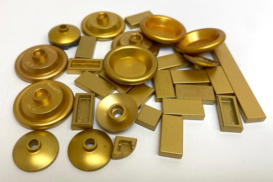 LEGO Metallic Gold Fun Pack Mixed Dishes and Tiles
