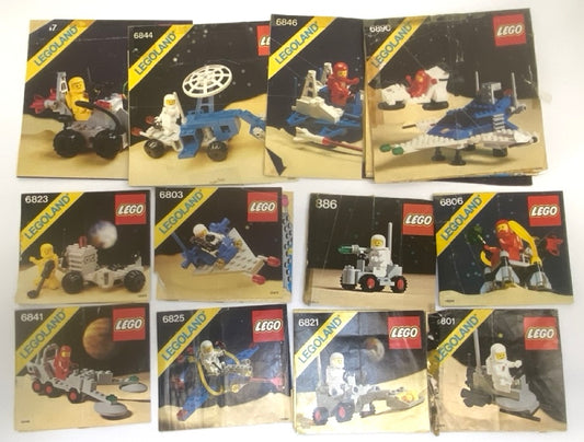 LEGO Classic Space Vintage Instructions Fun Pack